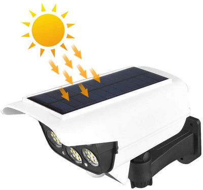 Lampe solaire sous forme camera de surveillance